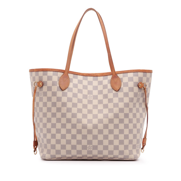 Louis Vuitton Handbags - Pre-Loved Louis Vuitton Damier Azur Neverfull MM